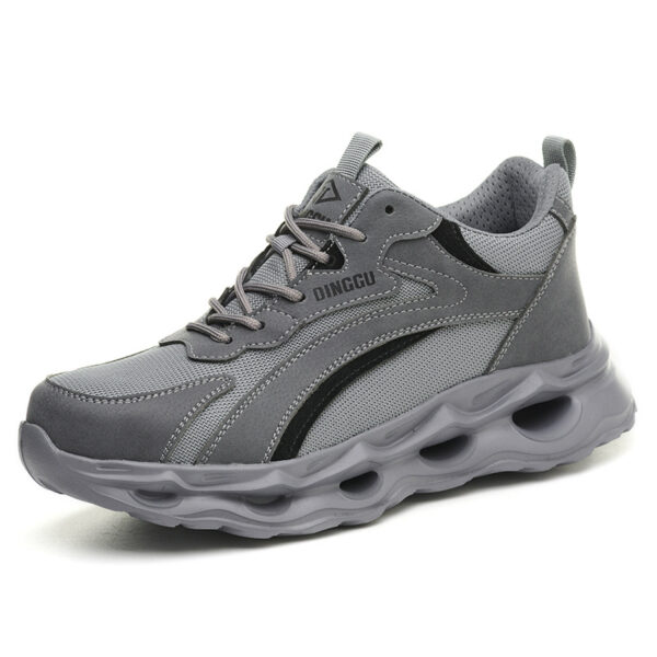 10kV electrical safety protection shoes, steel toe insulation, fly woven breathable work shoes - Image 4