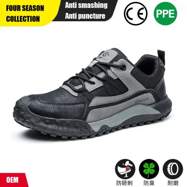 Labor protection shoes, wear-resistant, anti smash and anti puncture, outdoor construction site insulation 6kV protective safety shoes - Image 8