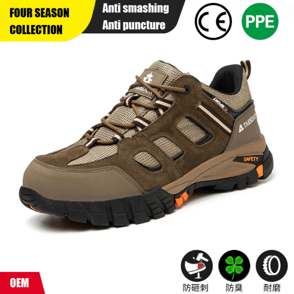 Labor protection shoes, wear-resistant, anti smash and anti puncture, outdoor construction site insulation 6kV protective safety shoes - Image 7